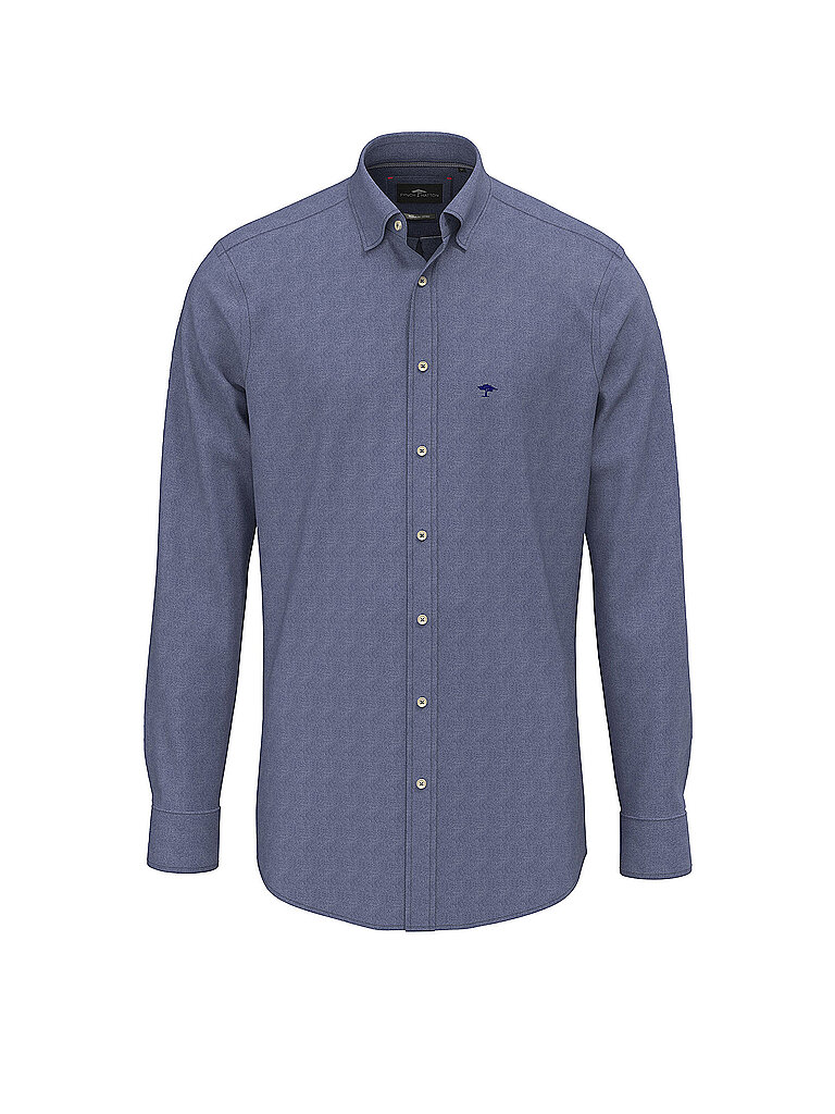 FYNCH-HATTON Camisa vaquera azul