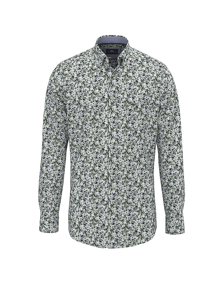 Camisa Regular Fit verde oscuro XXXL