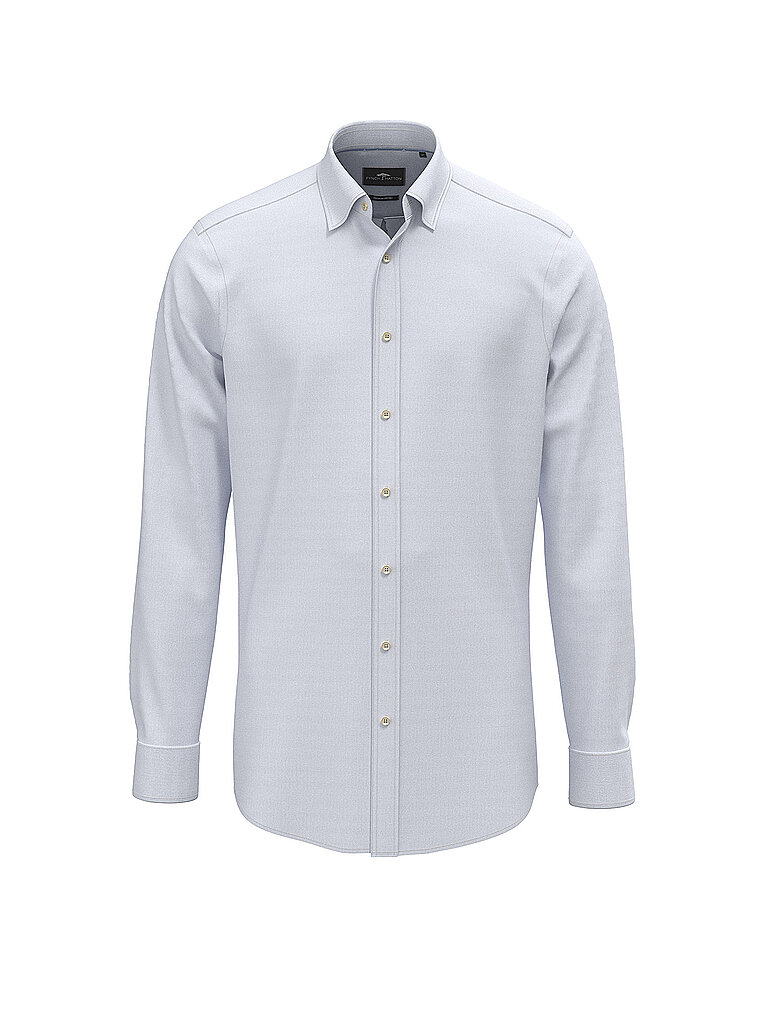 Camisa corte casual azul claro L