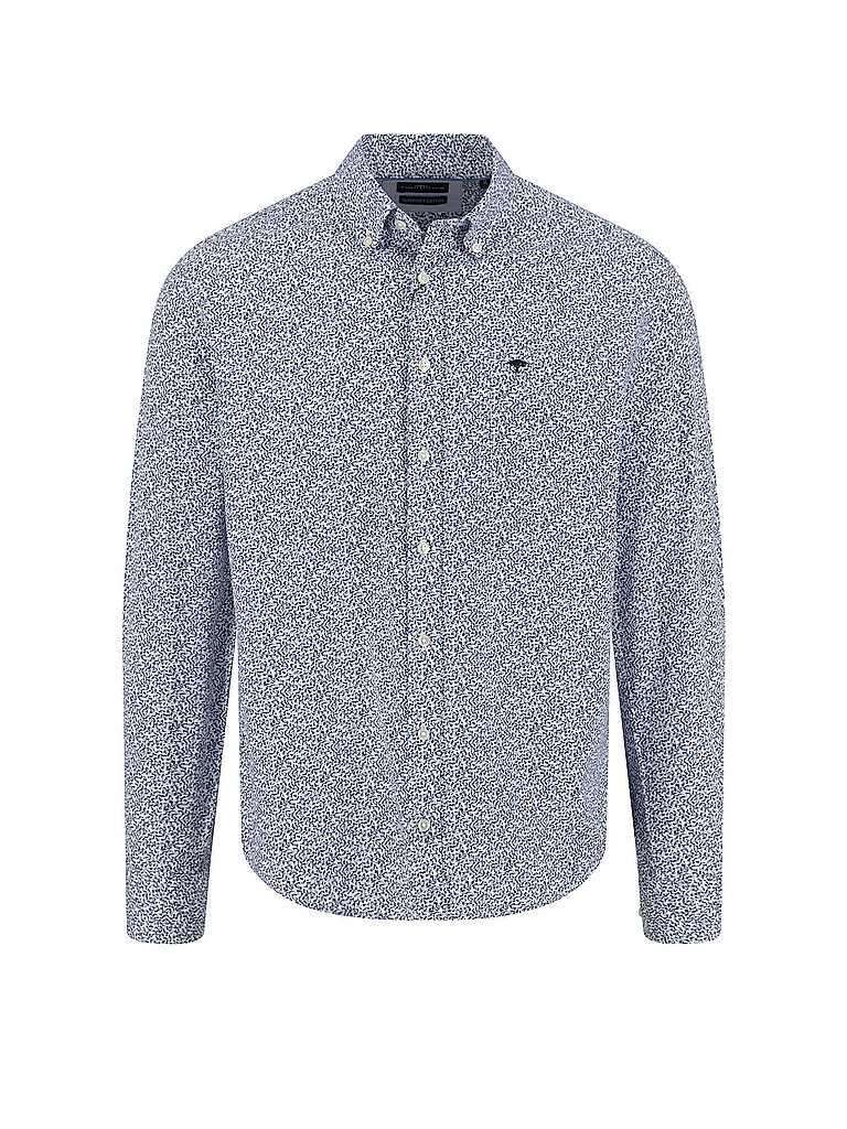 Camisa corte casual azul oscuro XXXL