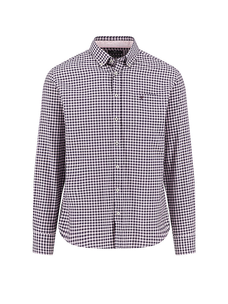 Camisa corte casual rojo oscuro XXL