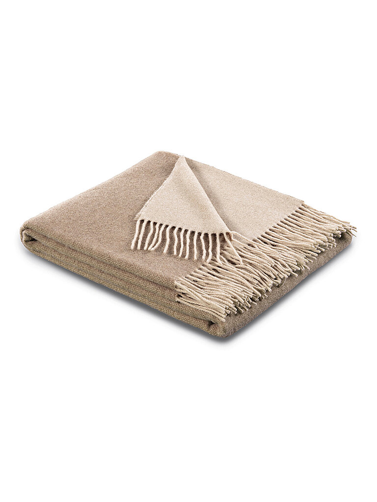 Manta de lana - Plaid KIBO 130x170cm Arena Natural beige
