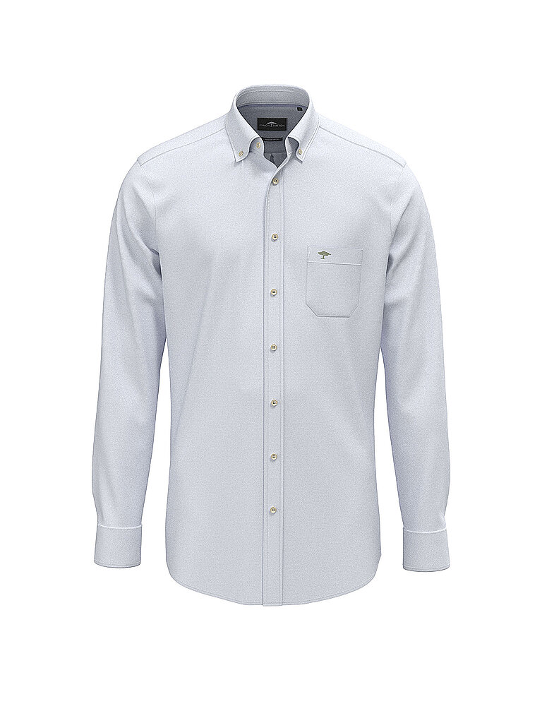 Camisa corte casual azul claro M