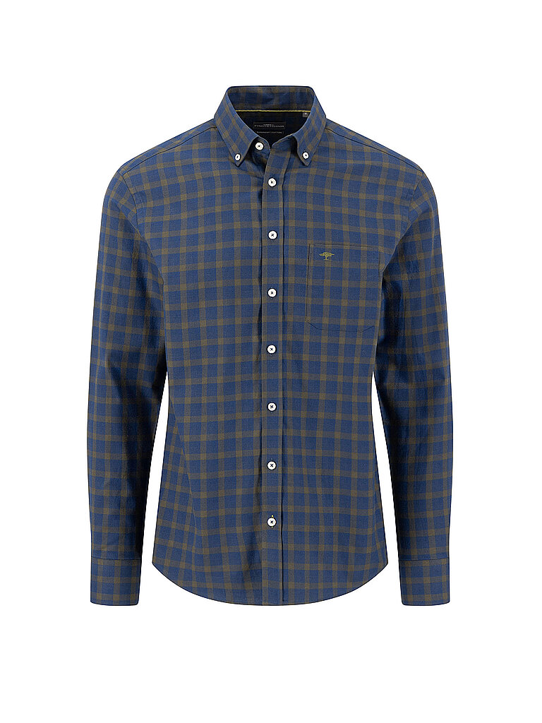Fynch-hatton Camisa azul oscuro