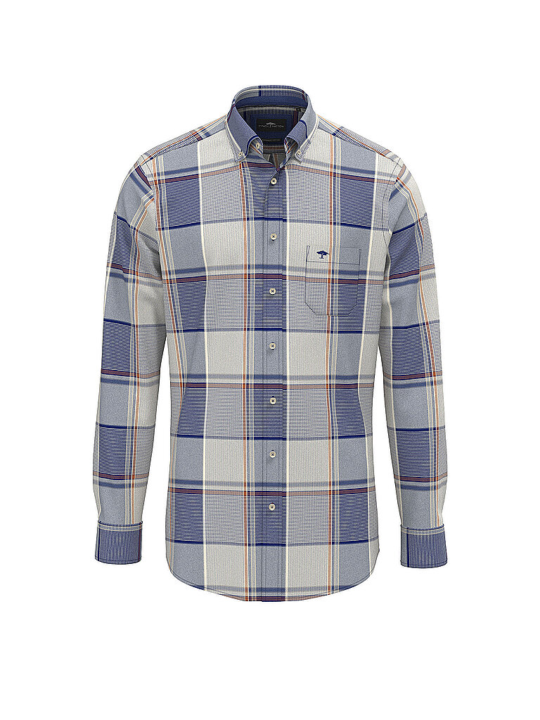 Fynch-hatton Camisa corte casual azul