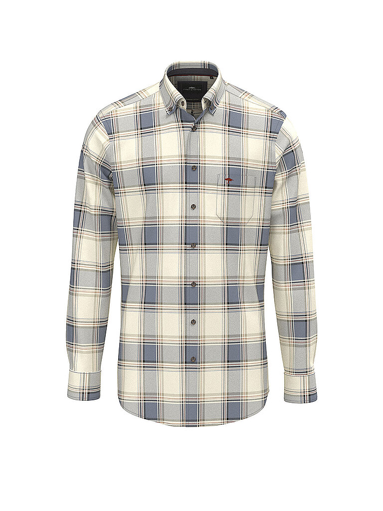 Fynch-hatton Camisa corte casual azul claro