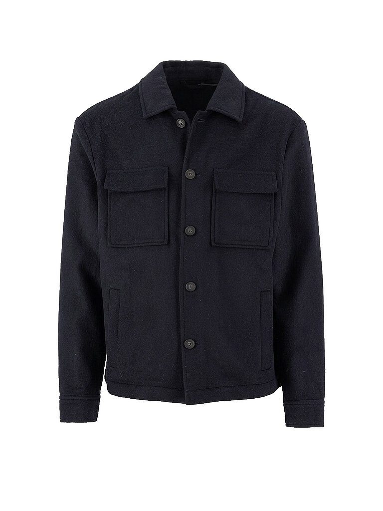 Fynch-hatton Sobrecamisa azul oscuro