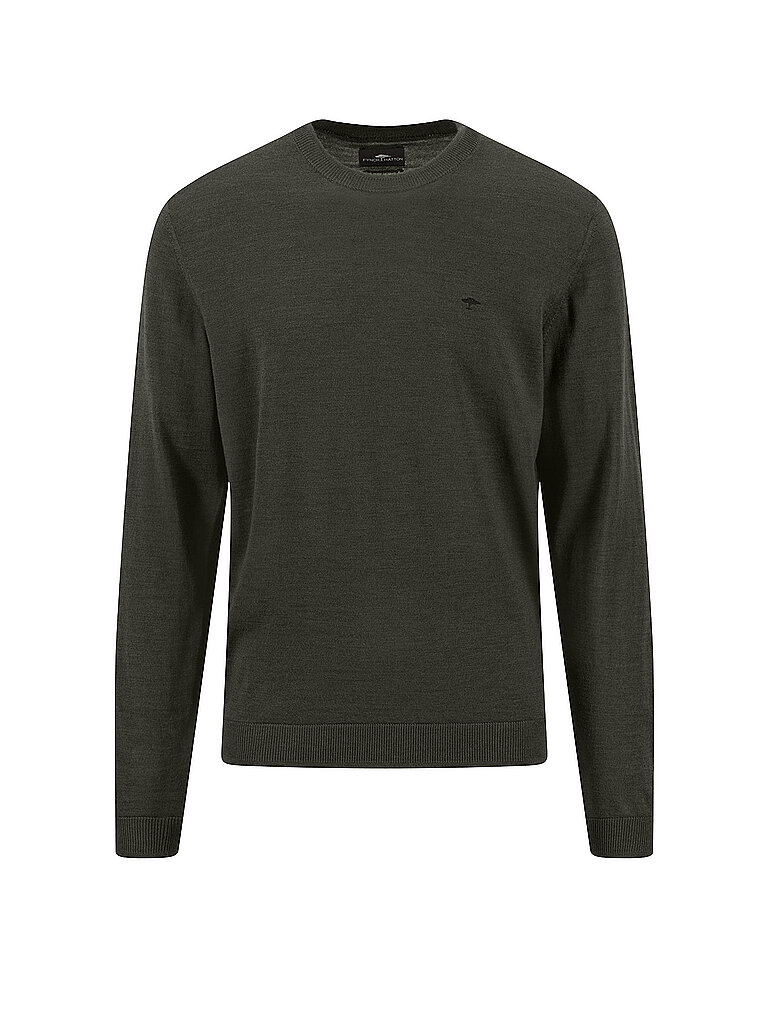 Fynch-hatton Pullover verde oscuro