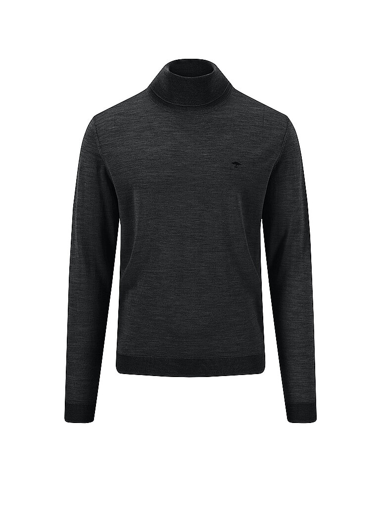 Fynch-hatton Rollkragenpullover negro