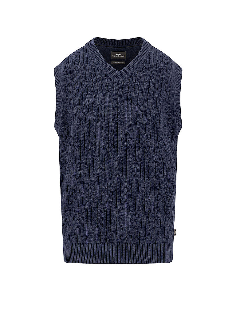 Fynch-hatton Pullunder azul oscuro