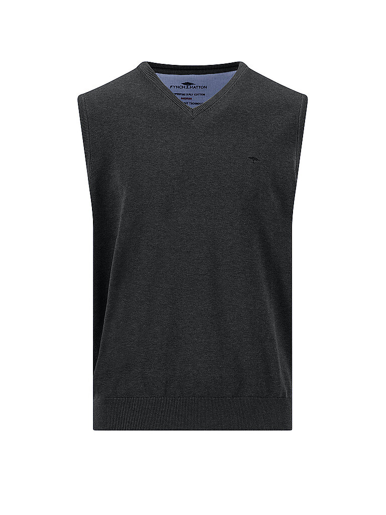 Fynch-Hatton Pullunder negro M