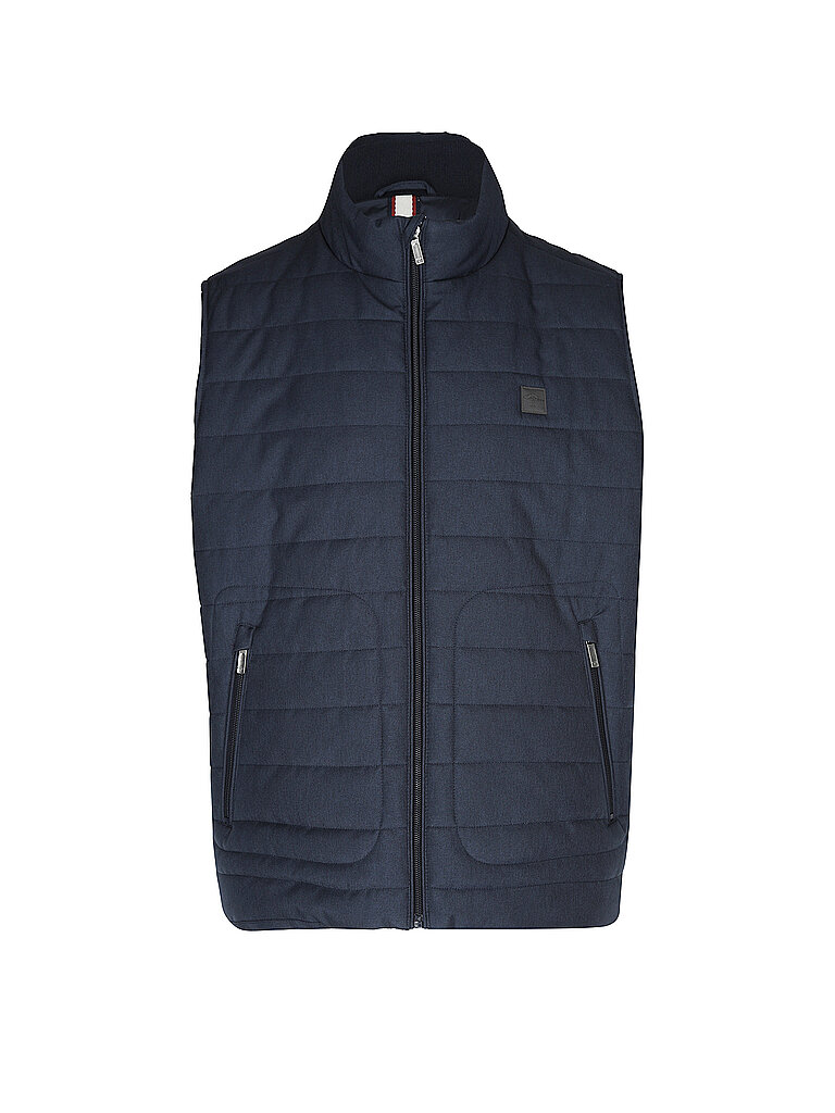 Fynch-hatton Chaleco acolchado MELANGE VEST azul