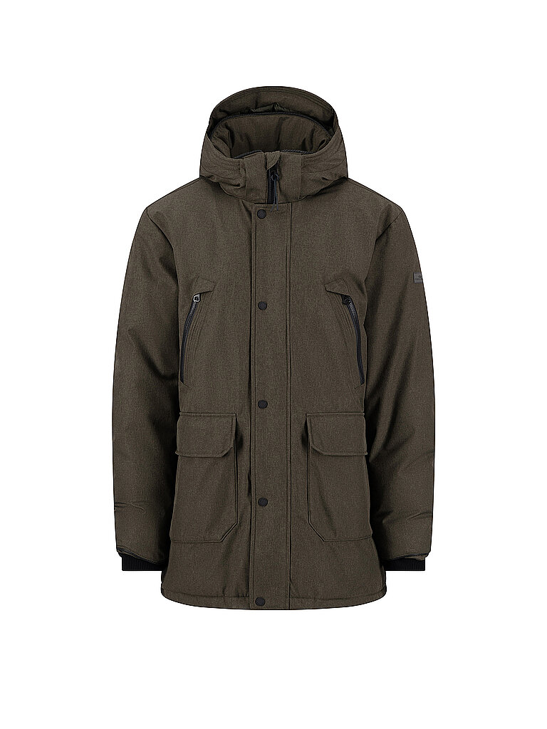 Fynch-hatton Parka verde oscuro