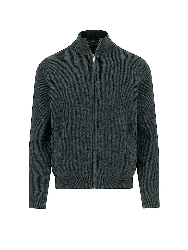FYNCH-HATTON | Cárdigan | Verde oscuro
