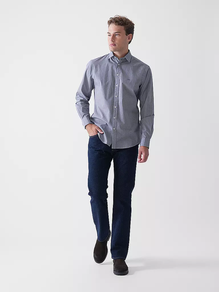 FYNCH-HATTON | Camisa corte holgado | Azul oscuro