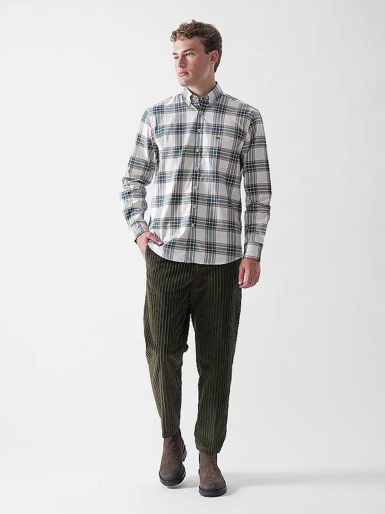 FYNCH-HATTON | Camisa de corte regular | Verde