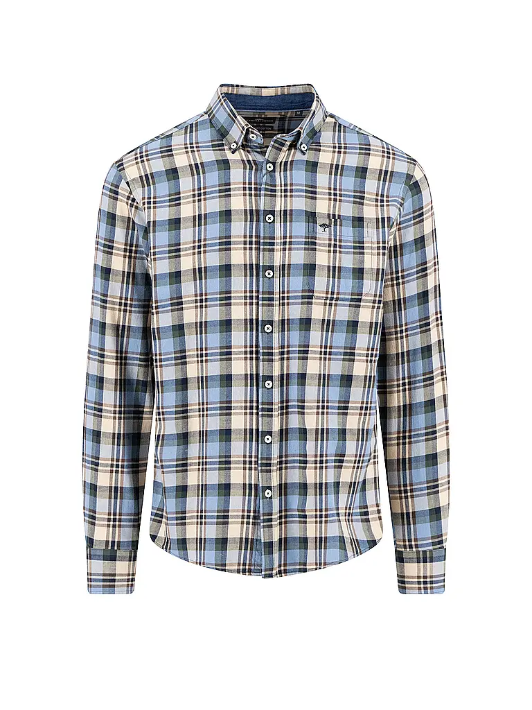 FYNCH-HATTON | Camisa de franela corte regular | Beige