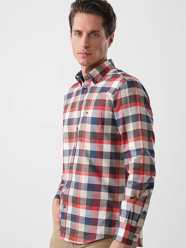 FYNCH-HATTON | Camisa de franela corte regular | 