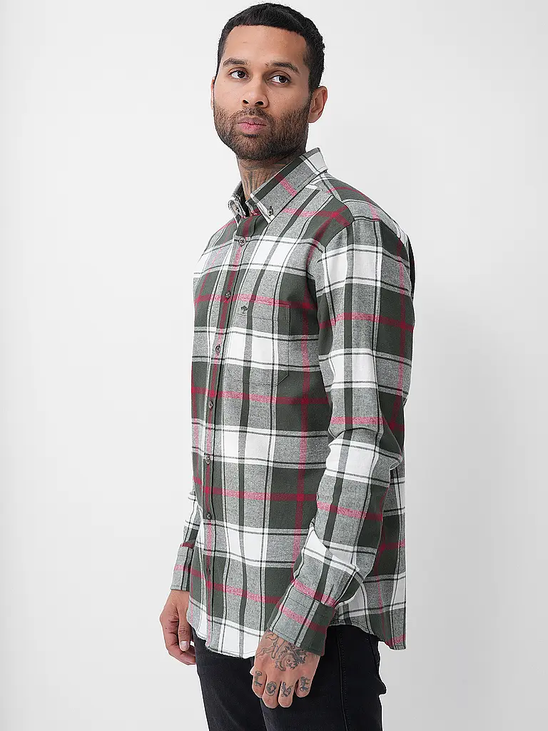FYNCH-HATTON | Camisa de franela corte regular | 