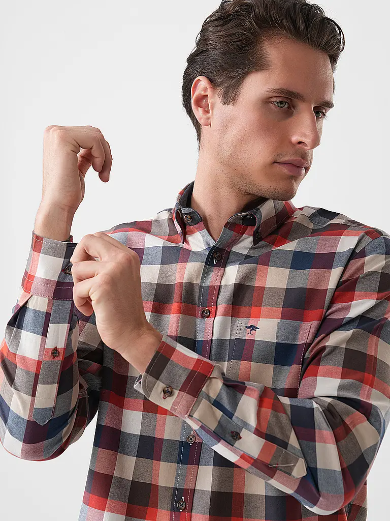 FYNCH-HATTON | Camisa de franela corte regular | 