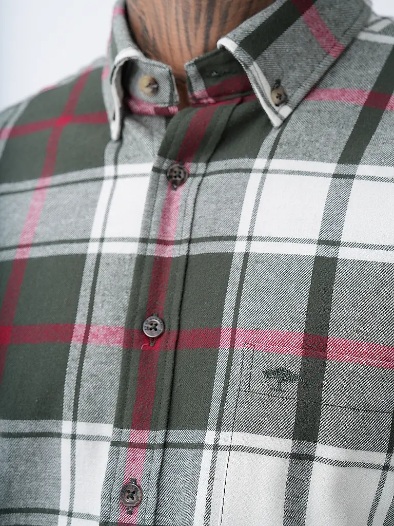 FYNCH-HATTON | Camisa de franela corte regular | 