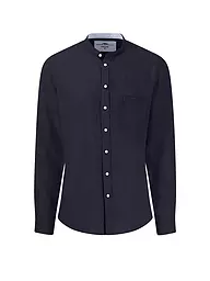 FYNCH-HATTON | Camisa de lino corte casual | Azul oscuro