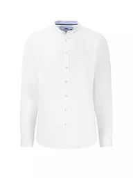 FYNCH-HATTON | Camisa de lino corte casual | Blanco