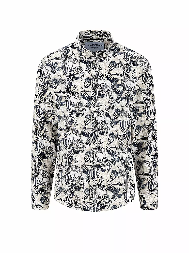 FYNCH-HATTON | Camisa de lino corte casual | Beige