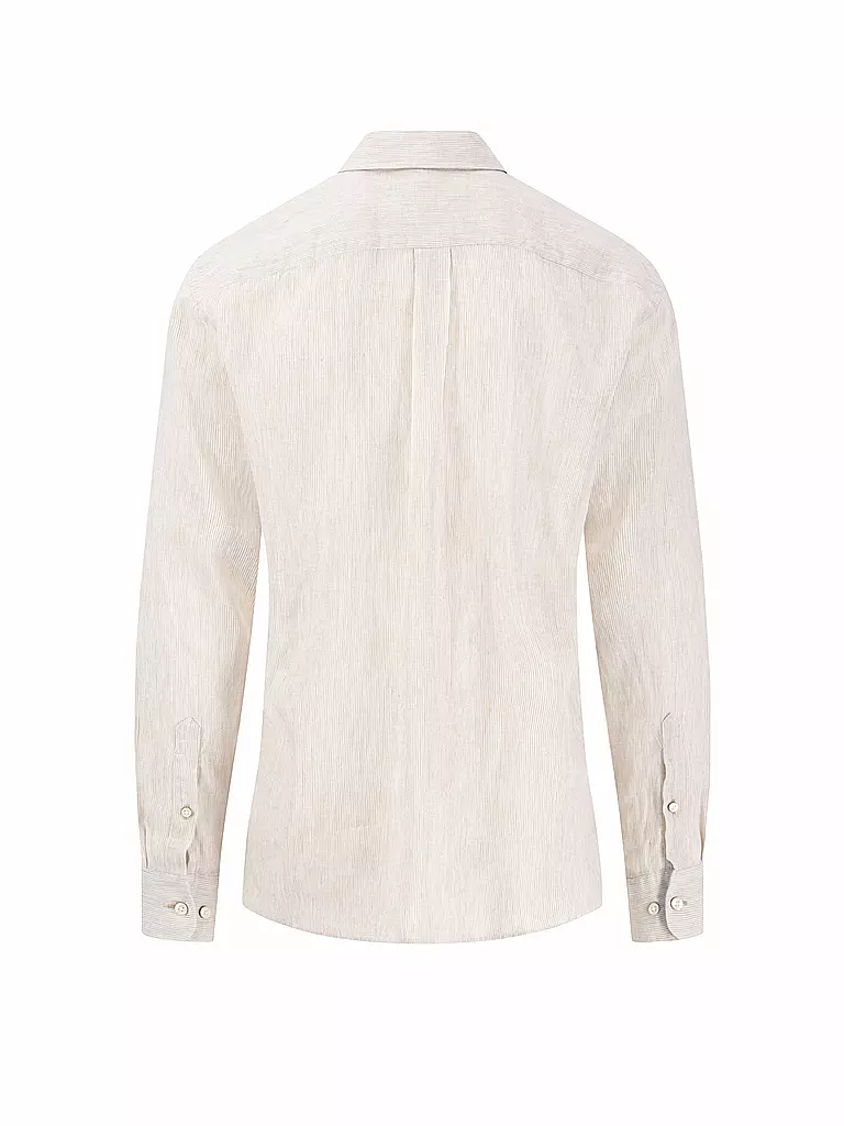 FYNCH-HATTON | Camisa de lino corte casual | Beige