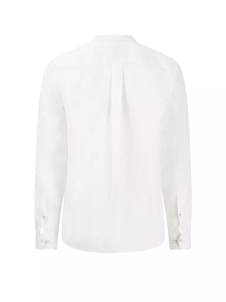 FYNCH-HATTON | Camisa de lino corte casual | Blanco