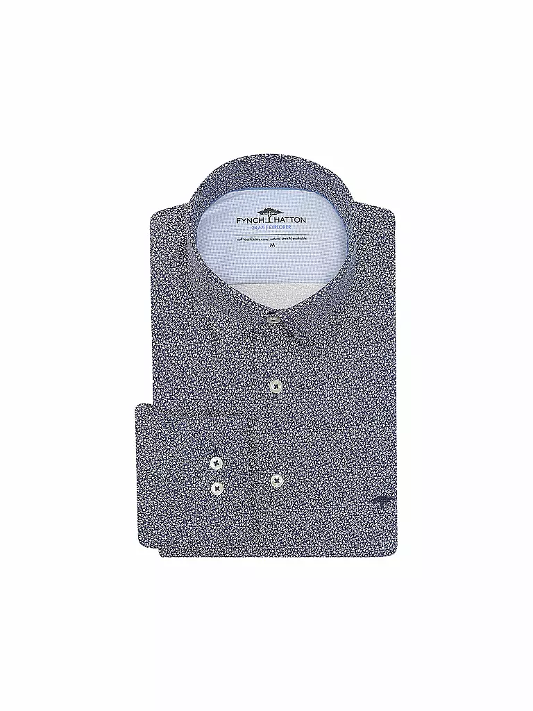 FYNCH-HATTON | Camisa de punto jersey | Azul