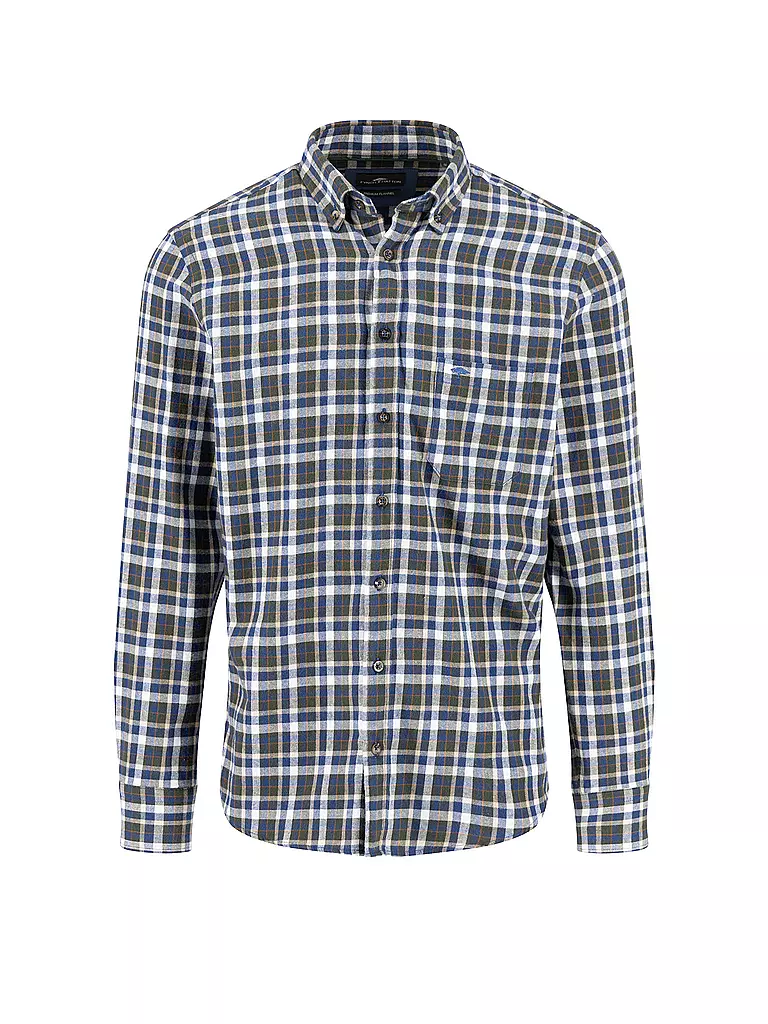 FYNCH-HATTON | Camisa Regular Fit | Verde oscuro