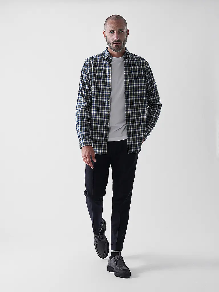 FYNCH-HATTON | Camisa Regular Fit | Verde oscuro