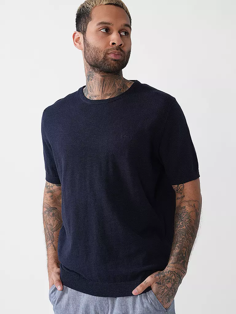 FYNCH-HATTON | Camiseta | Azul oscuro