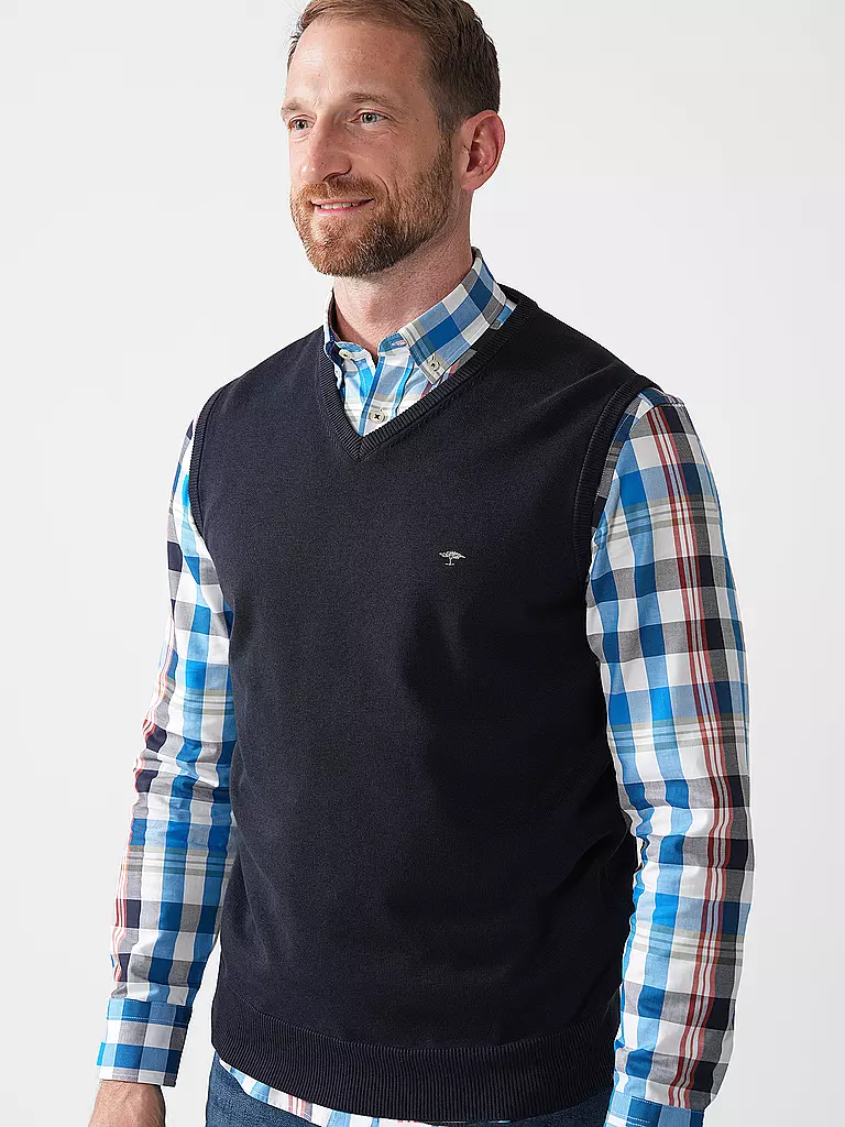 FYNCH-HATTON | Chaleco | Azul oscuro