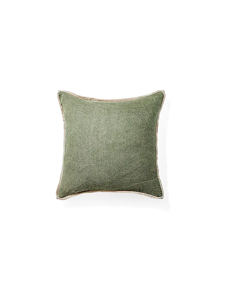 FYNCH-HATTON | Cojín 45x45cm KALAMA Kale | Verde oscuro