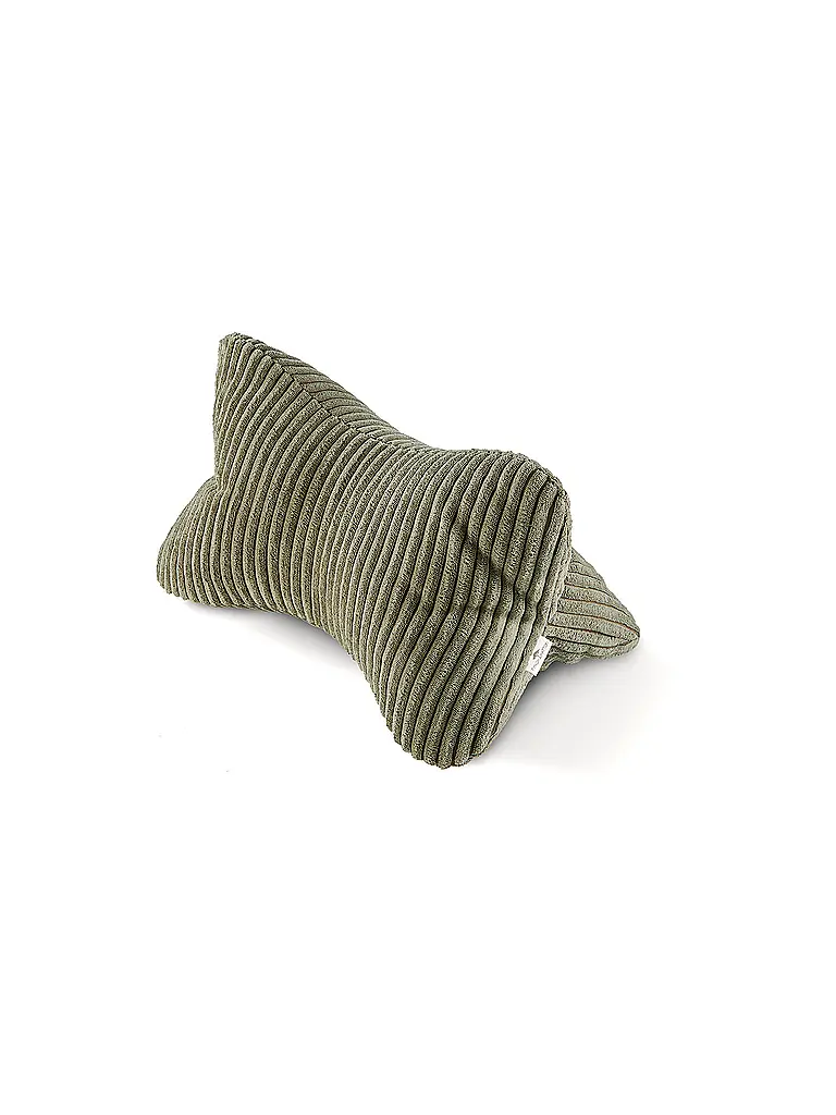 FYNCH-HATTON | Cojín de lectura 37x16cm KARIAMA Kale | Verde oscuro