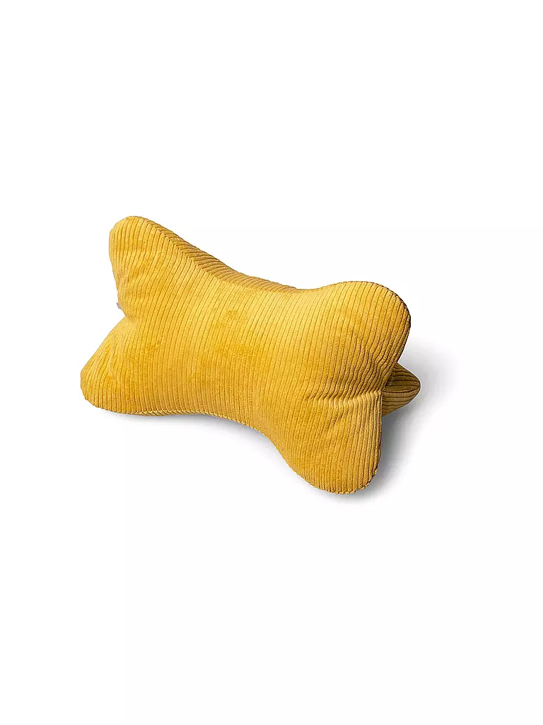 FYNCH-HATTON | Cojín de lectura KARIAMA 37x16cm Mostaza | Amarillo