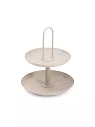 FYNCH-HATTON | Etagere 2 niveles 30x37cm MAANDAZI gris elefante | Gris claro