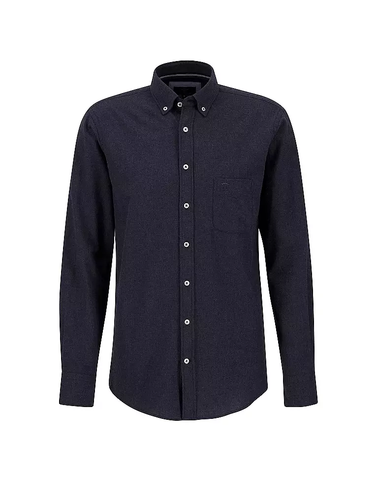FYNCH-HATTON | Hemd Casual Fit | Azul oscuro