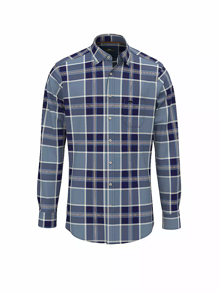 FYNCH-HATTON | Hemd Casual Fit | Azul oscuro