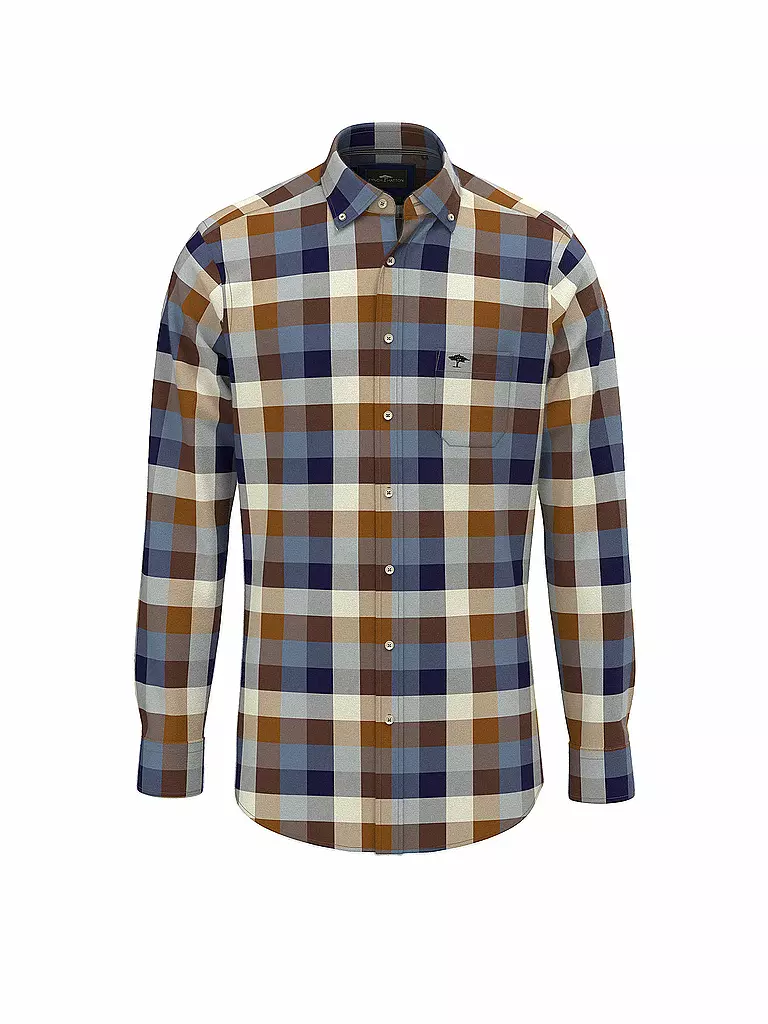 FYNCH-HATTON | Hemd Casual Fit | Marrón