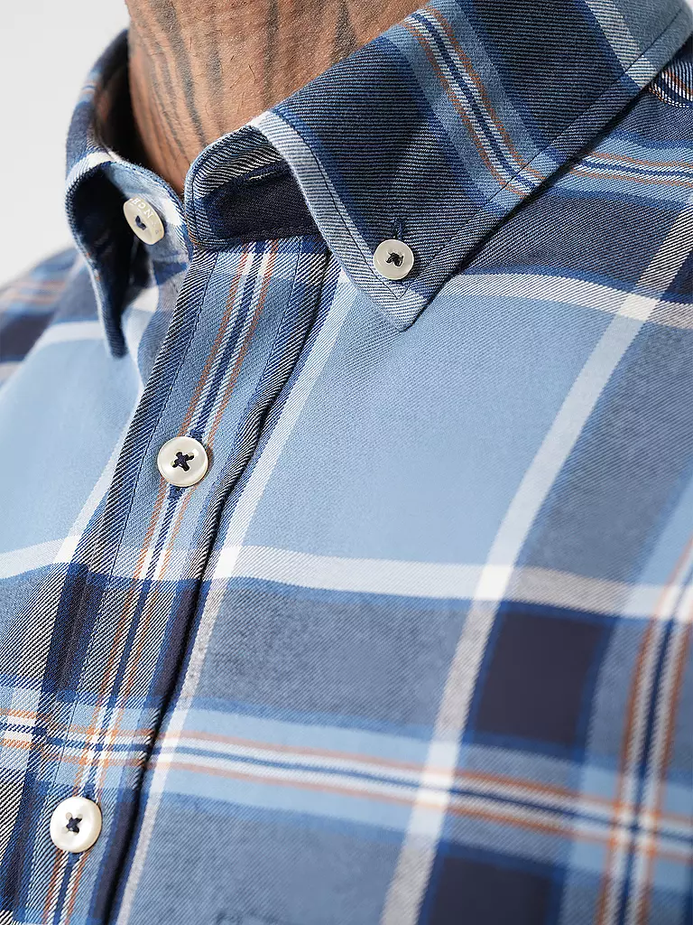 FYNCH-HATTON | Hemd Casual Fit | Azul oscuro