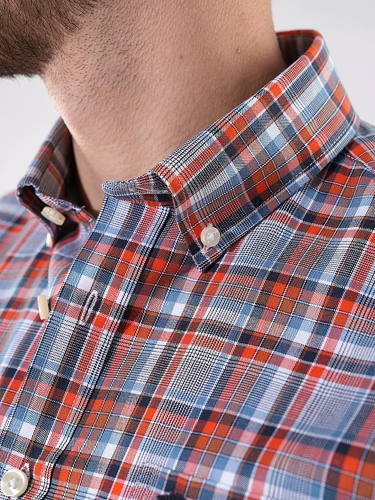 FYNCH-HATTON | Hemd Casual Fit | Naranja