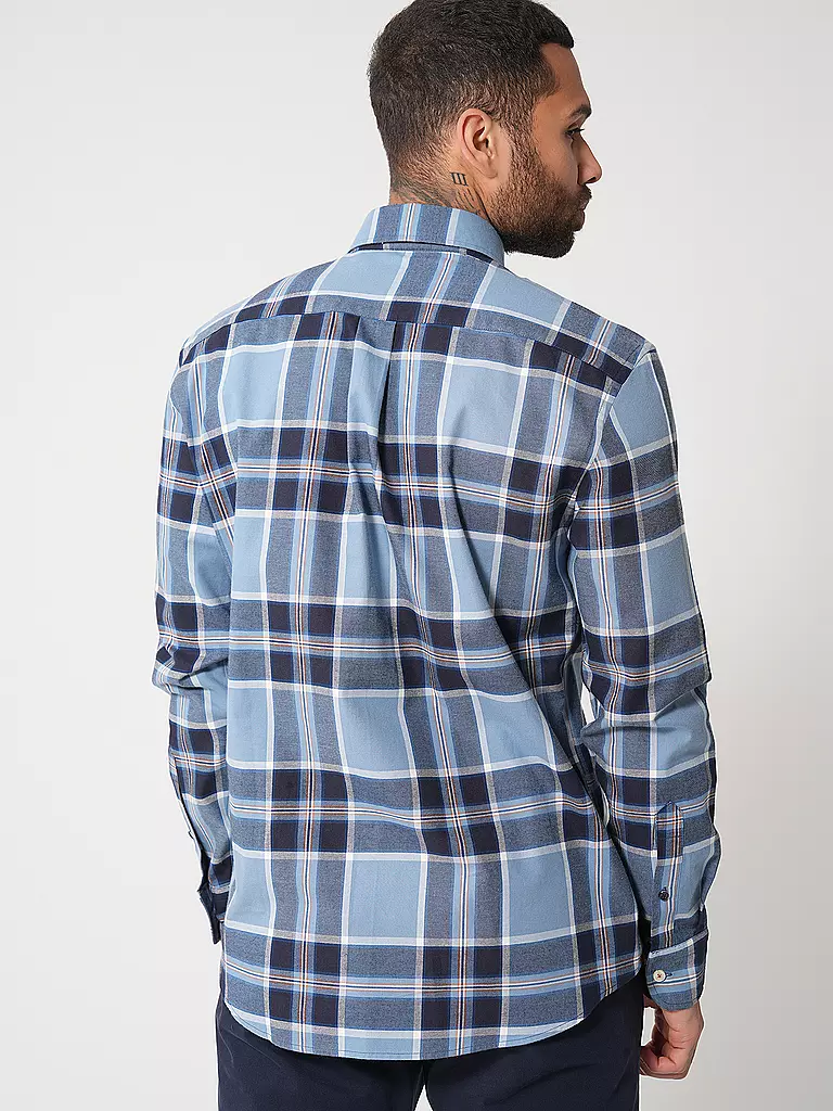 FYNCH-HATTON | Hemd Casual Fit | Azul oscuro