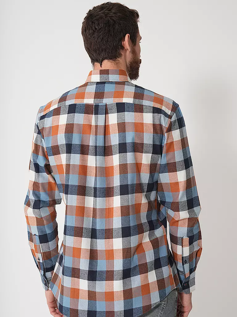 FYNCH-HATTON | Hemd Casual Fit | Marrón