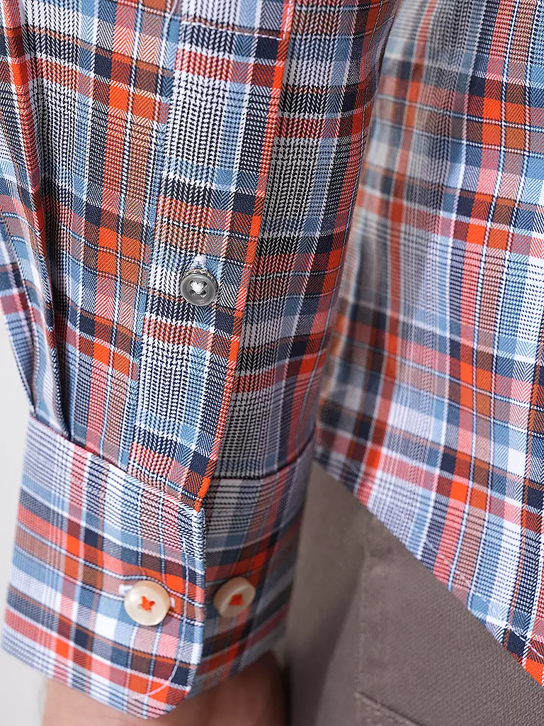 FYNCH-HATTON | Hemd Casual Fit | Naranja