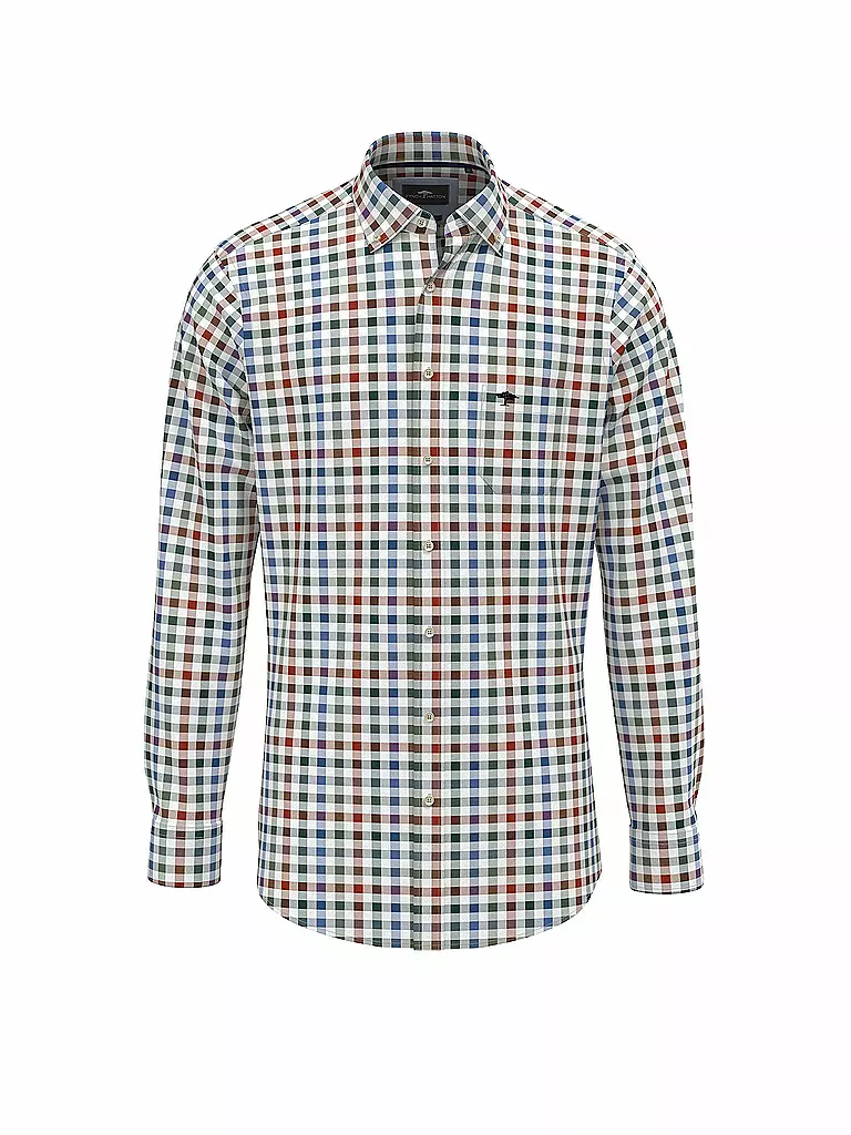 FYNCH-HATTON | Hemd Regular Fit  | Marrón