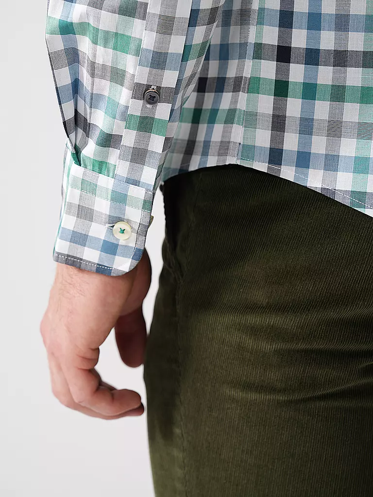 FYNCH-HATTON | Hemd Regular Fit  | Verde claro