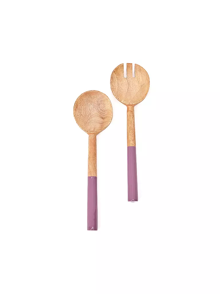 FYNCH-HATTON | Juego de cubiertos para ensalada de 2 piezas KISHA Orchid | Lila
